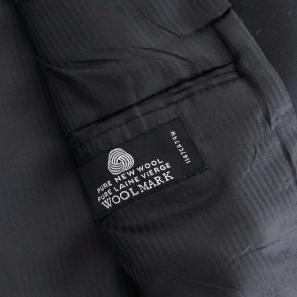 Alfred Sung Black Tuxedo Matching Set Adjustable waist on  the pants Size 42R - Picture 6 of 16